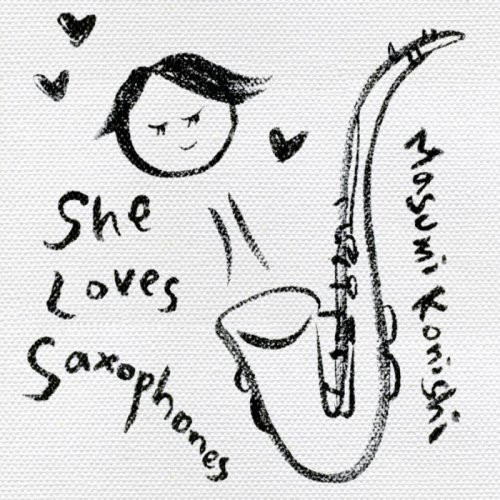 『She Loves Saxophones』